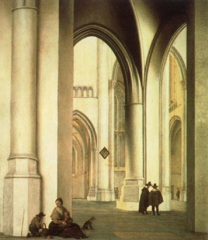 Pieter Jansz Saenredam interior of the st.bavo church,haarlem china oil painting image